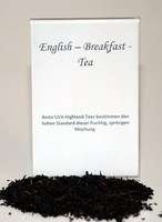 Englische Mischung Breakfast Blatt